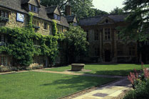 St. Edmund Hall: garden